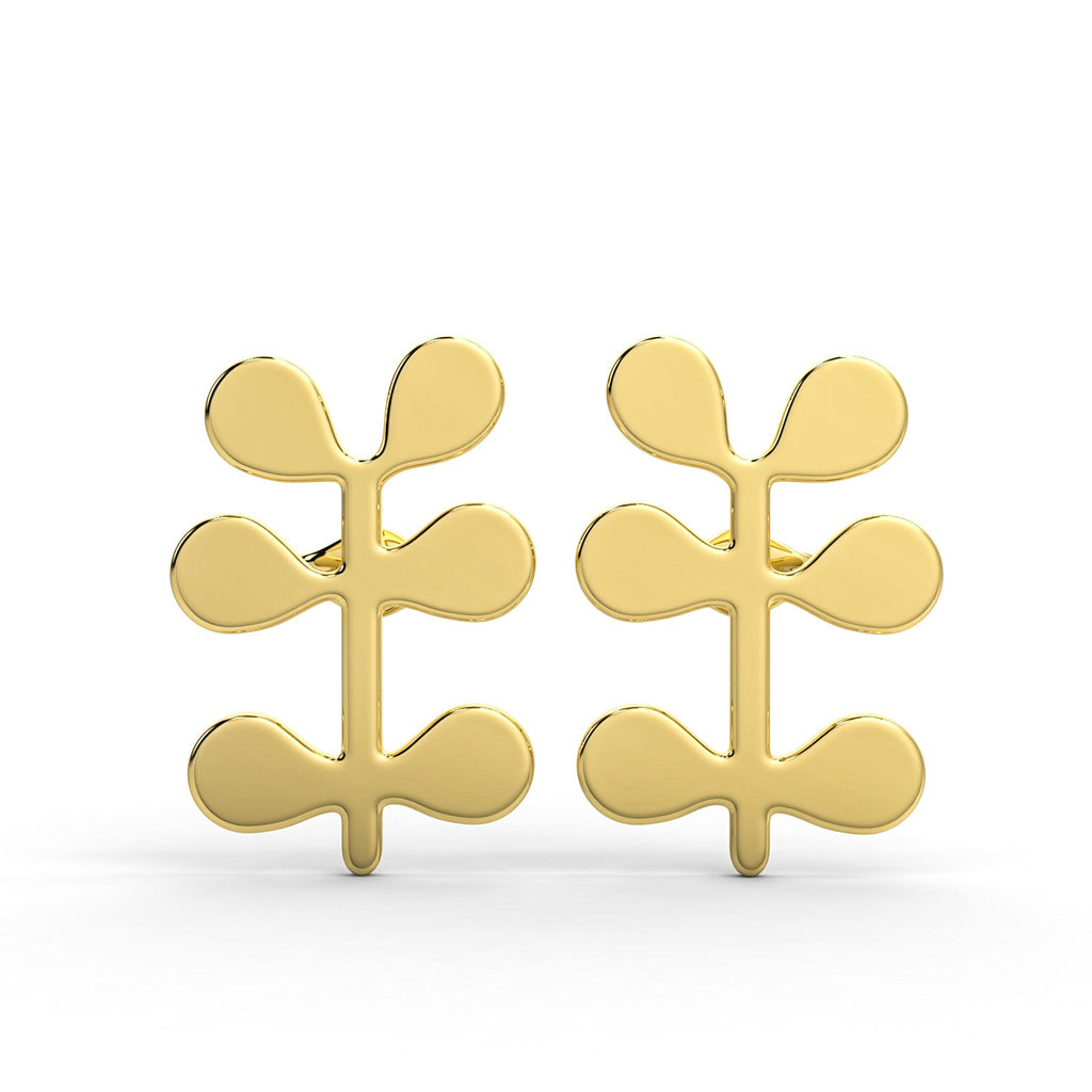 Zoey Leaf - Earring (Silver)