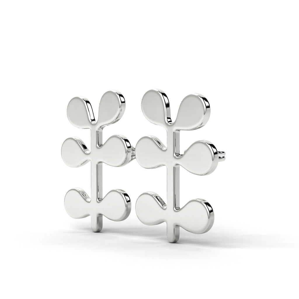 Zoey Leaf - Earring (Rose Gold)