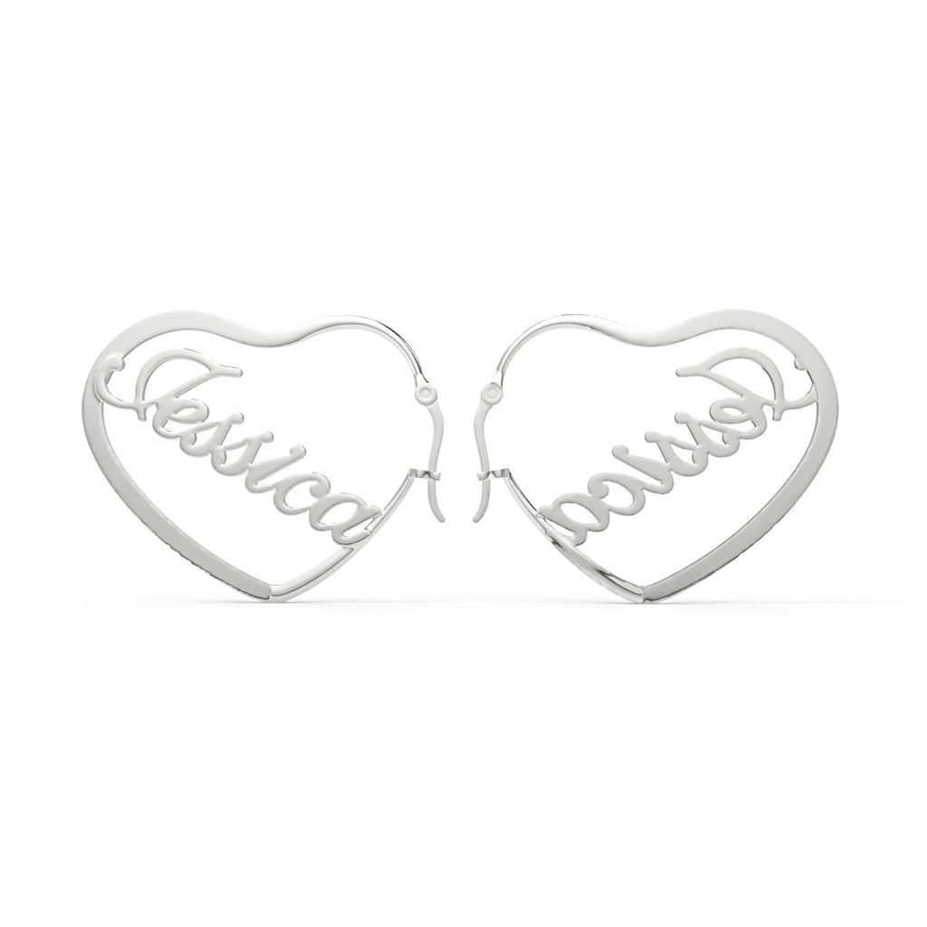 Eva - Custom Earrings (Silver)