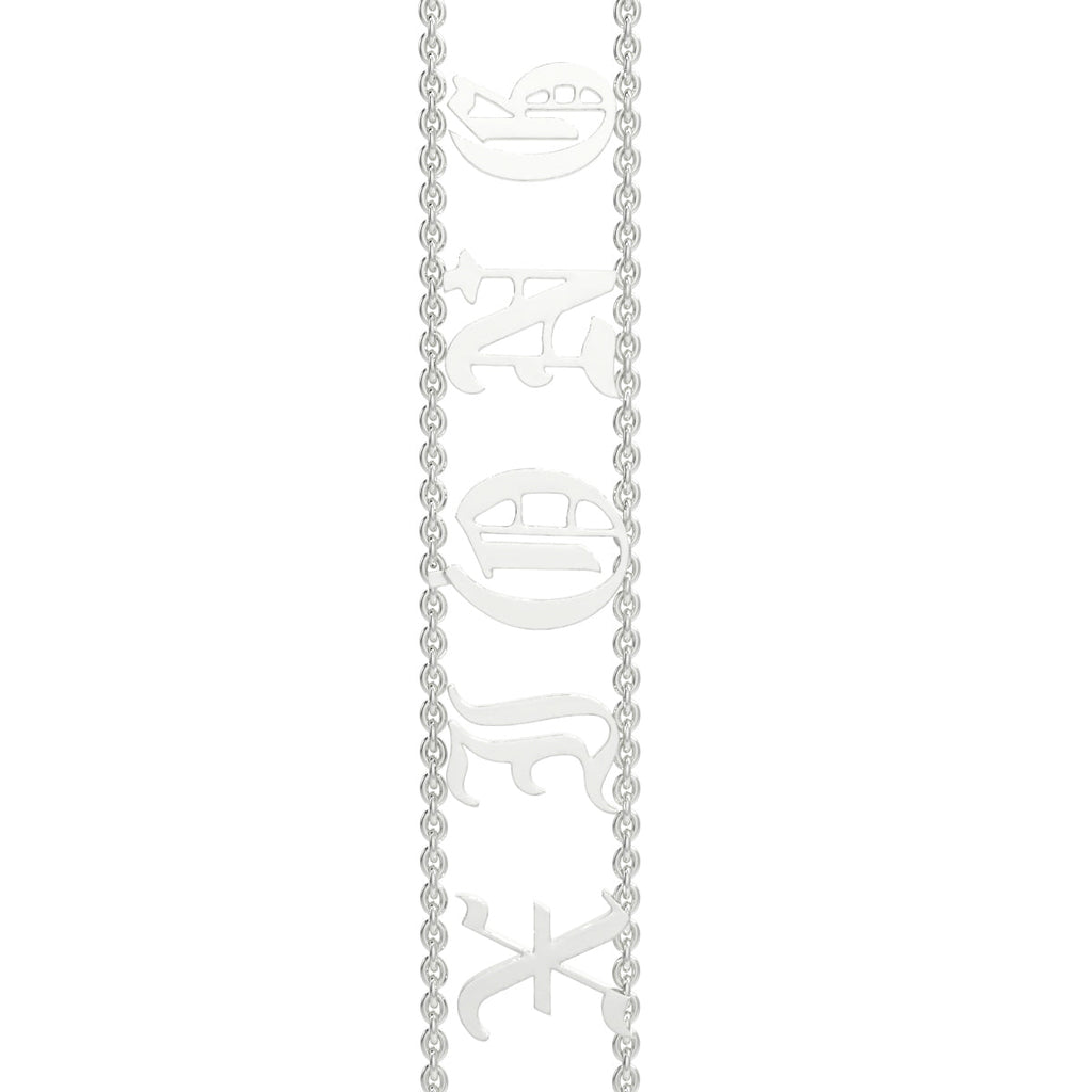 Ariana - Custom Necklace (Silver)