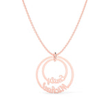 Audrey - Custom Necklace (Rose Gold)