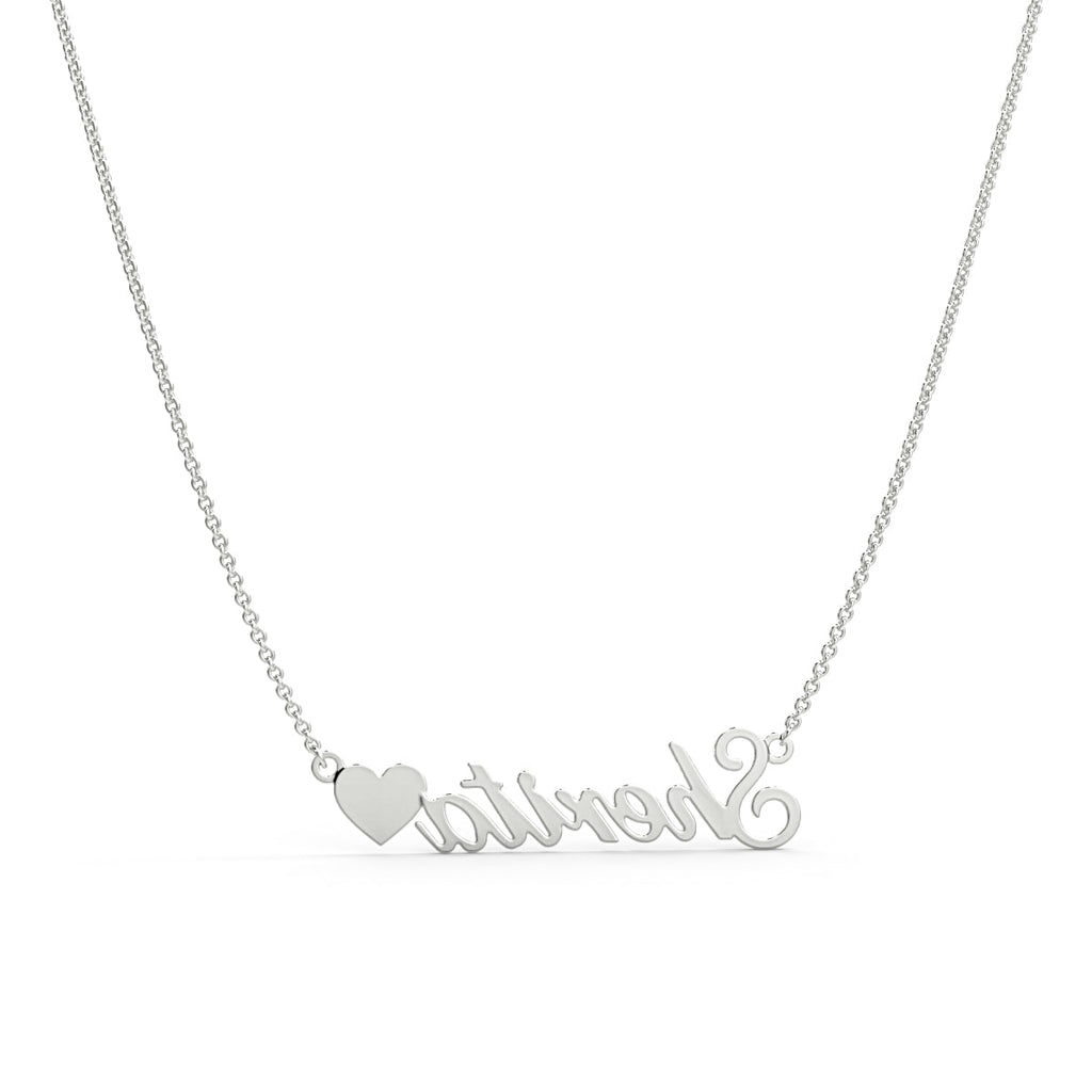 Aubrey - Custom Necklace (Silver)