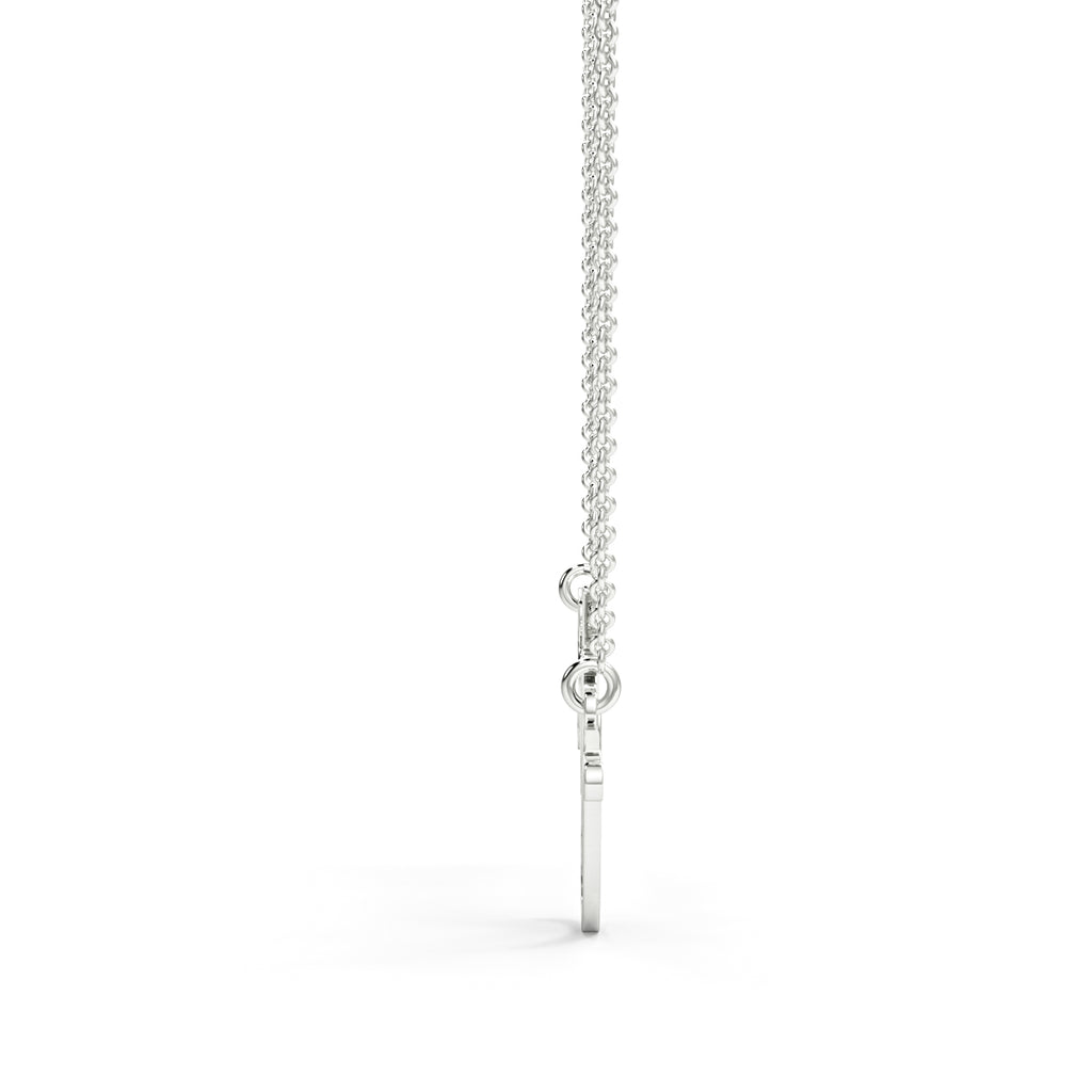 Ruby - Custom Necklace (Silver)
