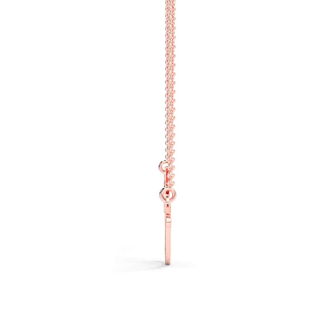 Ruby - Custom Necklace (Silver)