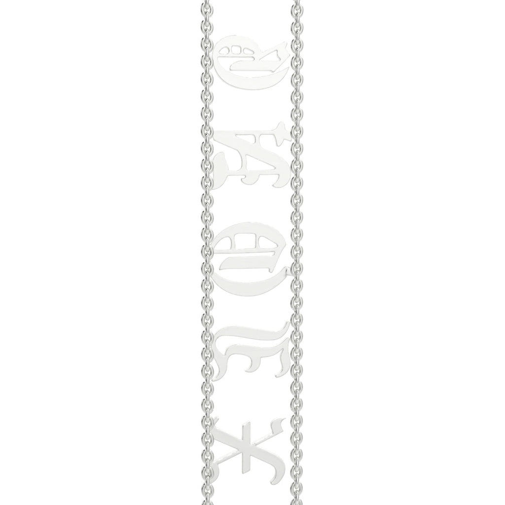 Ariana - Custom Necklace (Silver)