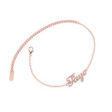 Naomi - Custom Anklet (Rose Gold)