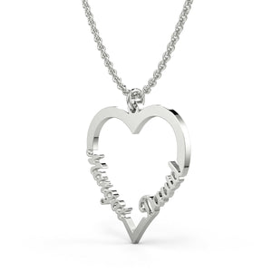 Claire - Custom Necklace (Silver)