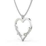 Claire - Custom Necklace (Silver)