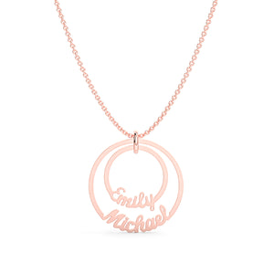 Audrey - Custom Necklace (Rose Gold)