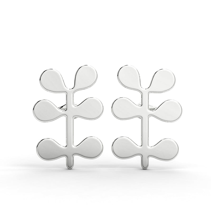 Zoey Leaf - Earring (Silver)