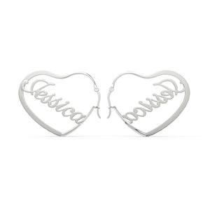 Eva - Custom Earrings (Silver)