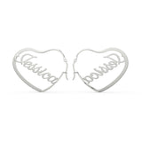 Eva - Custom Earrings (Silver)