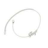 Naomi - Custom Anklet (Silver)