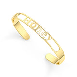 Alice - Custom Bracelet (Gold)