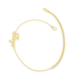 Naomi - Custom Anklet (Silver)