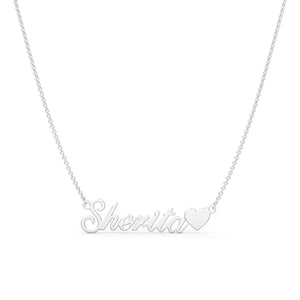 Aubrey - Custom Necklace (Silver)