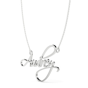 Bella - Custom Necklace (Silver)