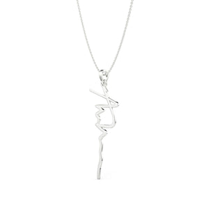 Victoria - Custom Necklace (Silver)