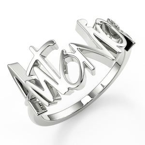 Elena - Custom Ring (Silver)