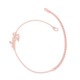 Naomi - Custom Anklet (Silver)