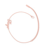 Naomi - Custom Anklet (Rose Gold)