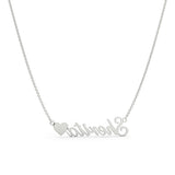 Aubrey - Custom Necklace (Silver)