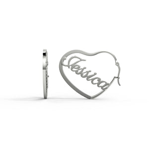 Eva - Custom Earrings (Silver)