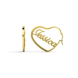 Eva - Custom Earrings (Gold)