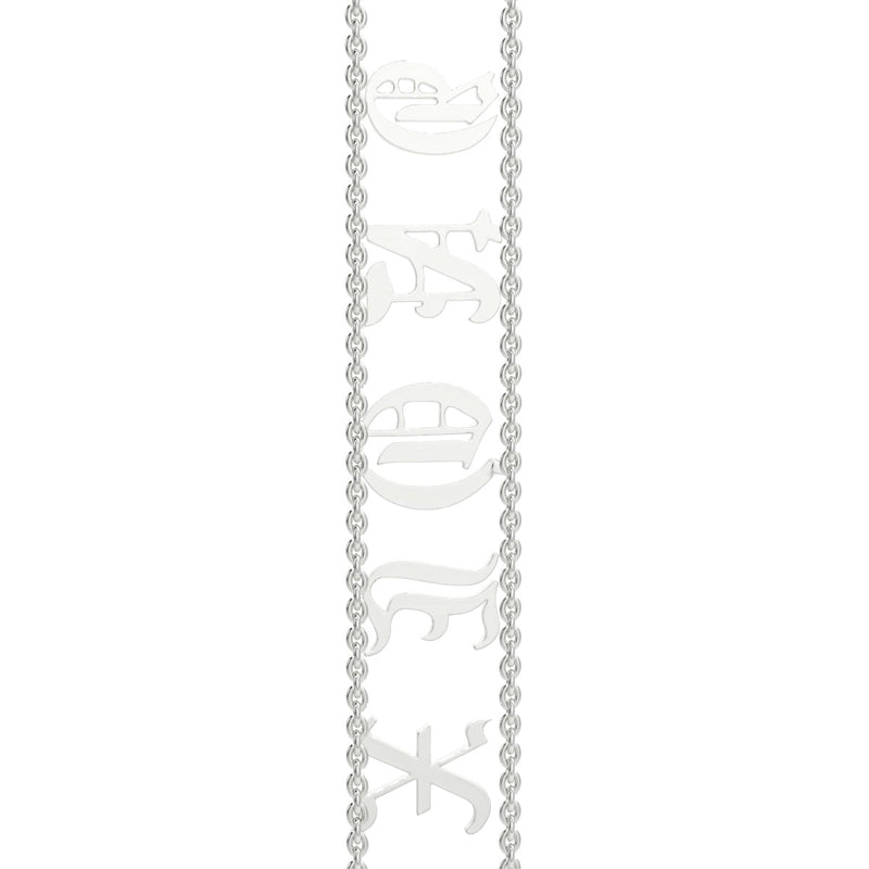 Ariana - Custom Necklace (Silver)
