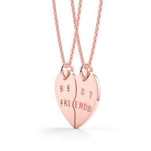 Ava Best Friend - Necklace (Rose Gold)